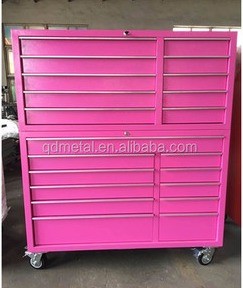 Functional Tool Cabinet with Cold Rolled Steel Construction and Drawer