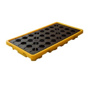 Buy cheap Low Profile Plastic Spill Pallets 4 Drum Bunded Spill Pallet from wholesalers