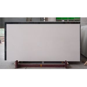 Pollished Kitchen Countertop Materials Quartz Impact Resistance Easy To Clean