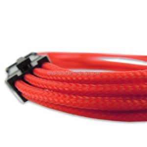 Buy cheap Sleeved Male to Female 8 Pin PCIE Extention Cable from wholesalers