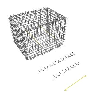 Buy cheap Galfan 1x1x1m Garden Planter Welded Mesh Gabion from wholesalers