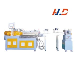 Low Noise Air Cooled Strand Pelletizing Equipment Extruder Auxiliary Machine