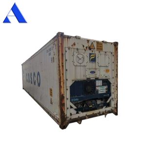 Buy cheap Second Hand 40ft Carrier Refrigerator Containers Used 40 Feet Reefer Containers with T Shape Floor from wholesalers