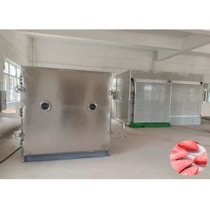 Buy cheap Stainless Steel Construct Vacuum Freeze Drying Machine 100kg/Batch from wholesalers
