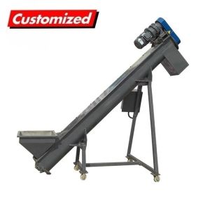 Buy cheap AC0044 Customized Plastic Screw Loader Feeder Screw Conveyor for Waste Recycling Lines from wholesalers