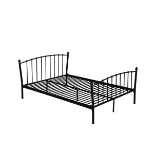 Buy cheap Sturdy ODM Metal Frame Double Bed Modern Design Rectangular Shape product