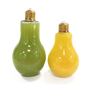 Buy cheap Recyclable Light Bulb Shaped Plastic Juice Containers Stock from wholesalers