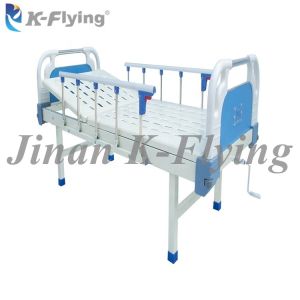 Buy cheap Adjustable Single Crank Folding Manual Nursing Bed Hospital Patient from wholesalers