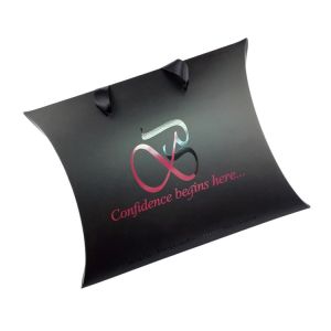 Buy cheap Custom Printed Paper Pillow Boxes With Handle , Personalised Packaging Boxes from wholesalers