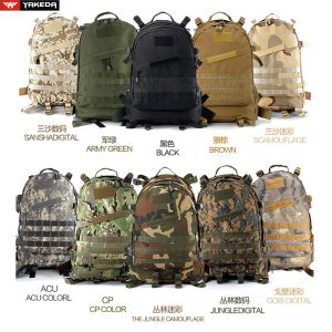Buy cheap 45L Small Tactical Day Pack Army Camouflage Backpack With 1000D from wholesalers