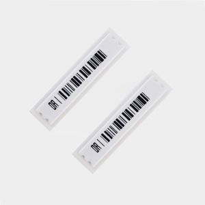 Buy cheap 58KHz EAS Labels Anti Theft Black White Soft Custom Printed from wholesalers
