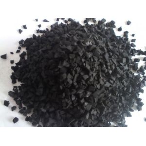 Buy cheap 1mm - 4mm SBR Rubber Granules Environment Friendly Artificial Grass Rubber product