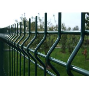 Wire Mesh Fence Panels Coated Blue and Dark Green With Powder Coated 2230mm x