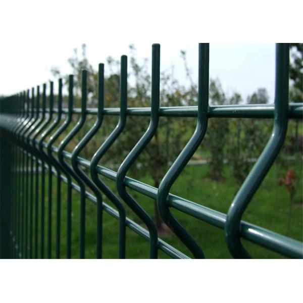 Wire Mesh Fence Panels Coated Blue and Dark Green With Powder Coated 2230mm x