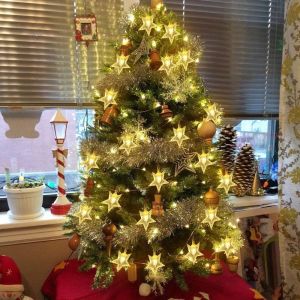 Buy cheap Indoor Star String Lights Decoration for Girls Bedroom Wall Wedding Ramadan Led Extendable Waterproof Twinkle Lights 8 Modes from wholesalers