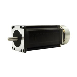 Buy cheap NEMA23 size 57mm Stepper motors with brake motor torque 3.5N.m(500oz-in) shaft diameter 8.0mm 4A from wholesalers