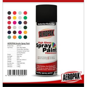 China Metal / Wood / Glass Acrylic Spray Paint Flexible With Strong Adhesive on sale