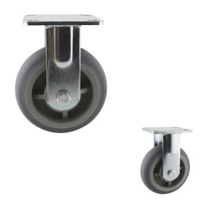 Buy cheap Thermoplastic Rubber 150mm 250kg Rigid Directional Locking Swivel Casters from wholesalers