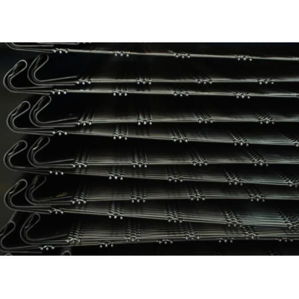 Quality 65Mn Crusher Vibrating Wire Mesh Screen For Stone Screen With Hook And Plate for sale