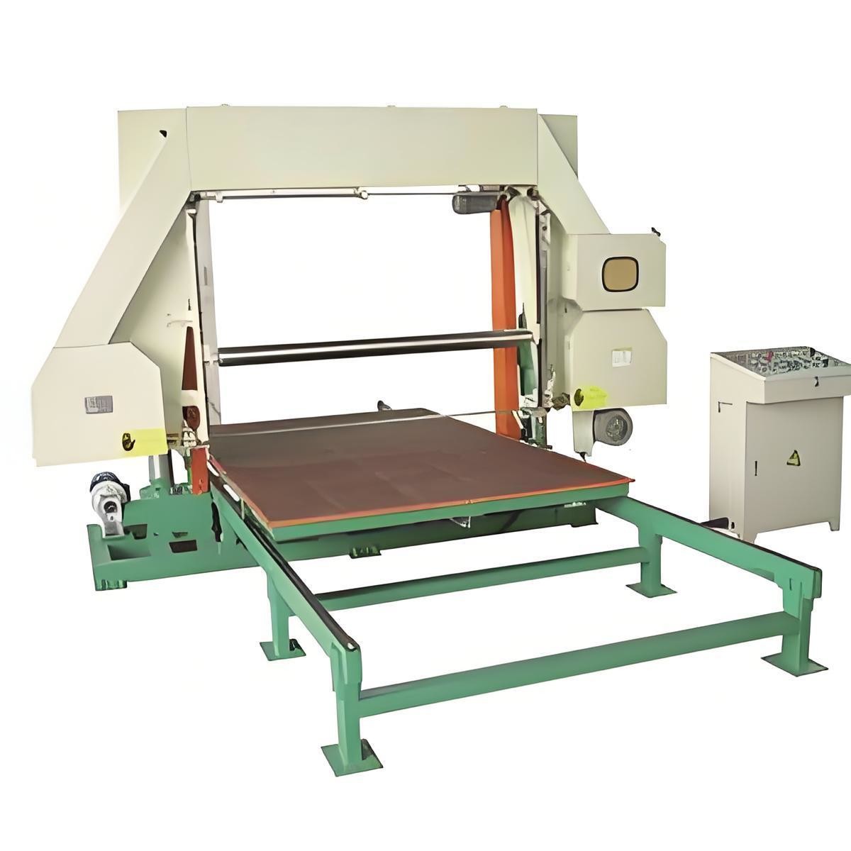 Buy cheap 8.92 Kw Rated Power Horizontal Foam Slicing Machine For Foam Manufacturing from wholesalers