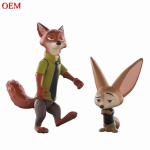 Customized Toy Clawhauser And Bat Eyewitness Mini-Figure