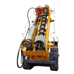 Buy cheap Ground Screw Helical Construction Pile Drilling Machine With 4105 Turbocharged Engine from wholesalers