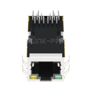 Belfuse 0826-1A1T-23-F Compatible LINK-PP LPJK0071AHNL 100/1000 Base-T Tab Up