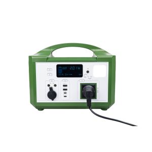 China CE Approved Wireless Charging Uninterrupted Portable Solar Power Bank With Green Plastic Case For UPS Backup System on sale