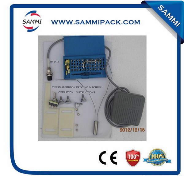 Cheap Price Adjustable Date Printing Machine, Expiration Date Stamp on Carbon Paper