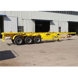 40 Foot Skeleton Container Semi Trailer 12m Skeletal Trailer CCC