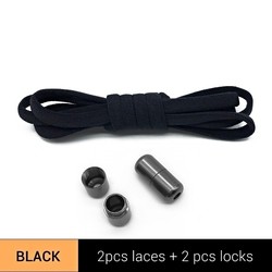 Buy cheap New Elastic Shoelaces Metal Capsule Button No Tie Shoe Laces from wholesalers