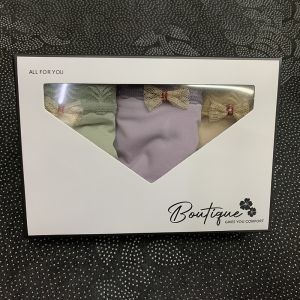 Gathe Underwear Recycled Cardboard Gift Packaging Box With Window