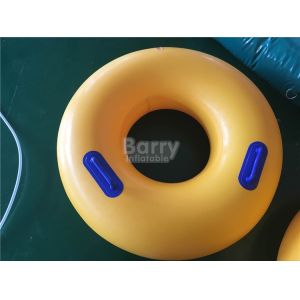Buy cheap Mini Inflatable Water Toys For Adults , Orange Inflatable Swim Ring from wholesalers