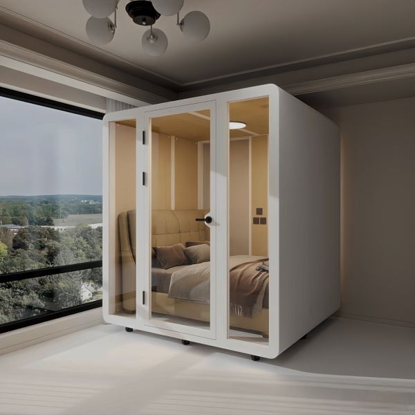 Portable Modular Office Pod with 20-45dB Noise Reduction for Professional