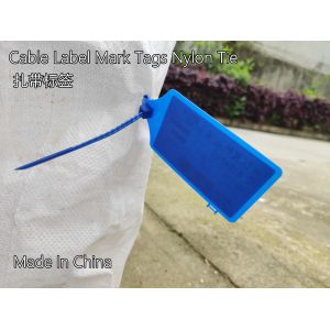 Buy cheap Nylon Wire Nylon Cable Tie Tags   Cable Zip Tie Tags  Plastic Zip Tie Tags from wholesalers