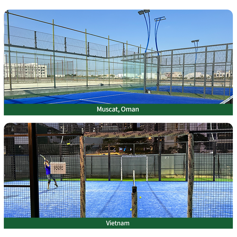 Buy cheap Professional Portable Frame Padel Court Easy Assembly Quality Assurance from wholesalers