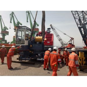 Buy cheap Hydraulic Crawler Crane CQUY100I 100Ton Lattice Boom Crane with Cummins QSL.9209/2000KW/rpm for sale from wholesalers