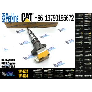 Buy cheap Excavator Engine Common Rail Injector 1774752 177-4752 10R1257 for CAT325C 3126B 3126 from wholesalers