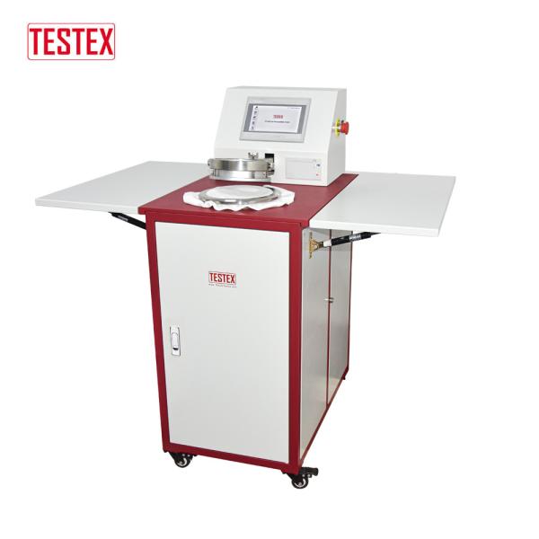Quality Max Pressure 1000Pa Fabric Testing Machine Touch Panel Air Permeability Tester for sale