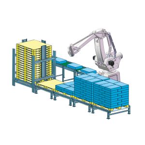 Buy cheap Palletizer System Palletizer Machine System With Parallel Manipulator from wholesalers