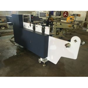 Single Line Pocket Tissue Hankerchief Machine With Pneumatic Loading Unwinding