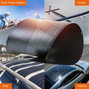 Buy cheap 40W 80W 160W 500W Thin Film Rollable Solar Panels With Innovative Solar Cells Interconnection Structure from wholesalers