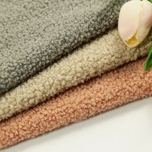 Buy cheap Teddy Bear Fur Fabric For Winter Coat Width 58/60" Any color in PANTONE can be supplied from wholesalers