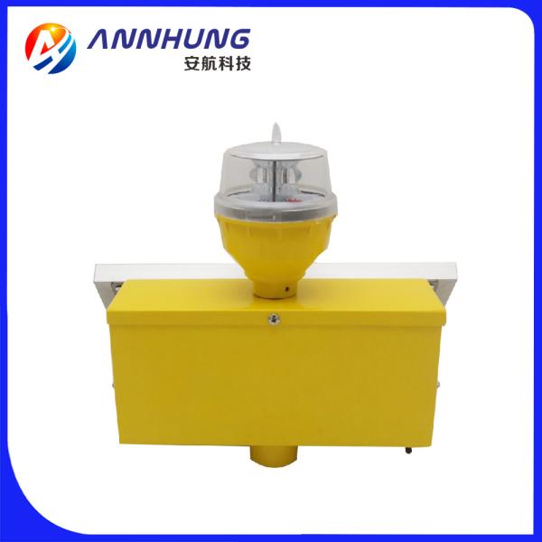 Quality PC and SS304 Material Low Intensity Aviation Obstruction Solar Light for sale