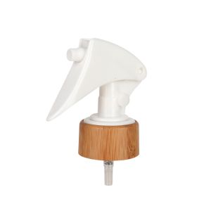 Buy cheap 24/410 White Plastic Bamboo Perfume Atomizer Eco Friendly Toner Sprayer With A Switch from wholesalers