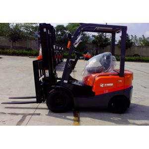 Buy cheap Orange Black 1.5T Diesel Powered Forklift Container Forklift Truck FD15T from wholesalers