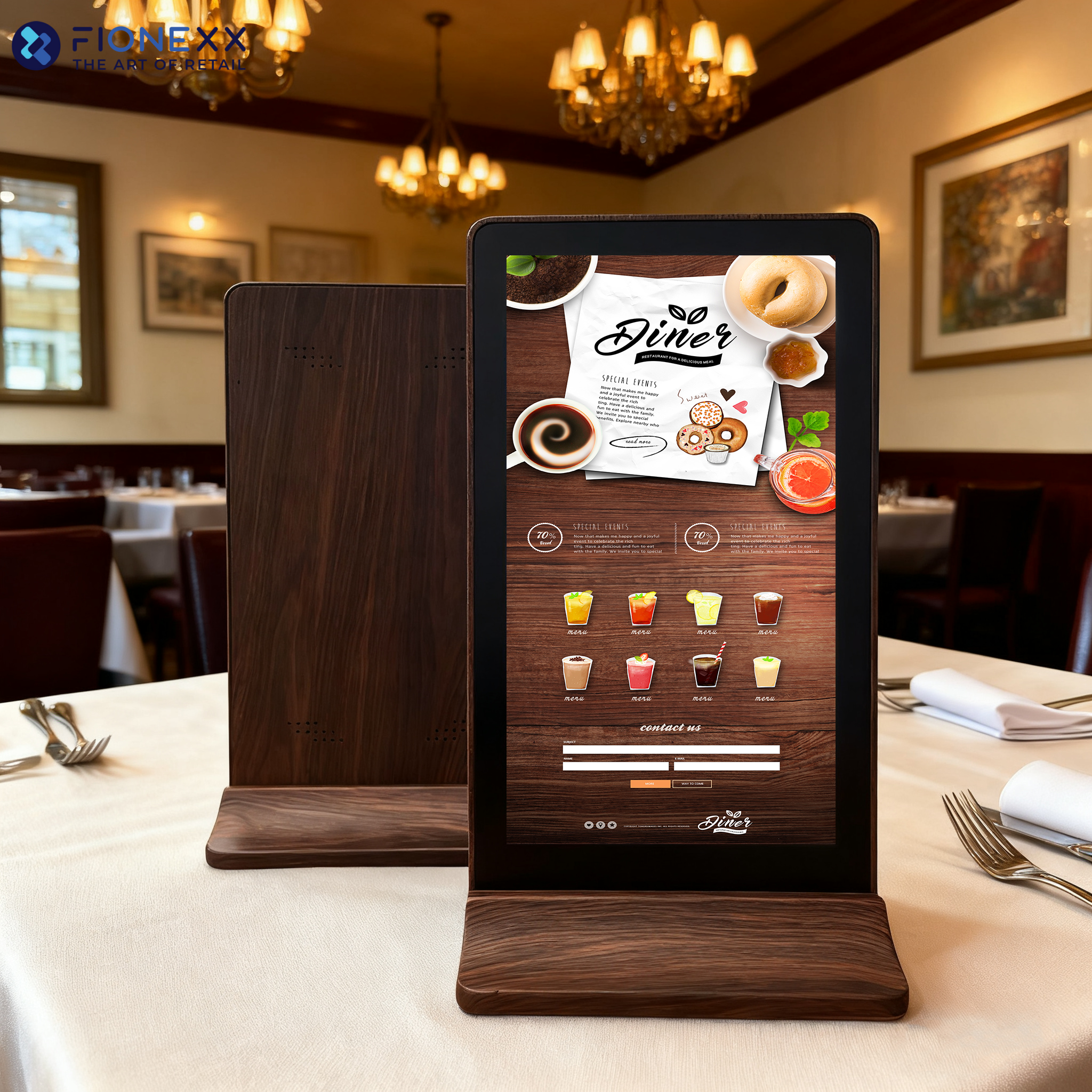 Buy cheap Portable digital signage small-sized desktop high-brightness display screen from wholesalers