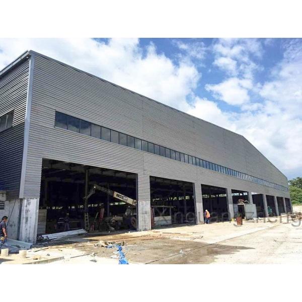 Buy cheap Q235 Q355 Multi Span Metal Structure Warehouse from wholesalers