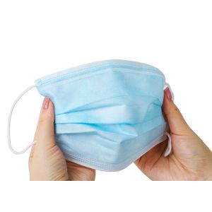 Buy cheap Non-woven Virus Protective Hypoallergenic Earloop 3 ply Face Mask from wholesalers