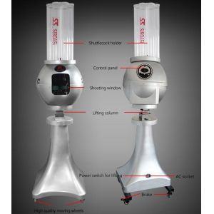 Buy cheap SMALL INTELLIGENT FULL FUNCTION BADMINTON MACHINE ROBOT WITH REMOTE CONTROL product